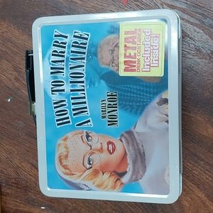 Marilyn Monroe had a marry a millionaire lunch Box